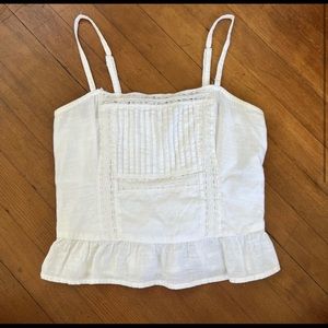 Abercrombie & Fitch White Cami